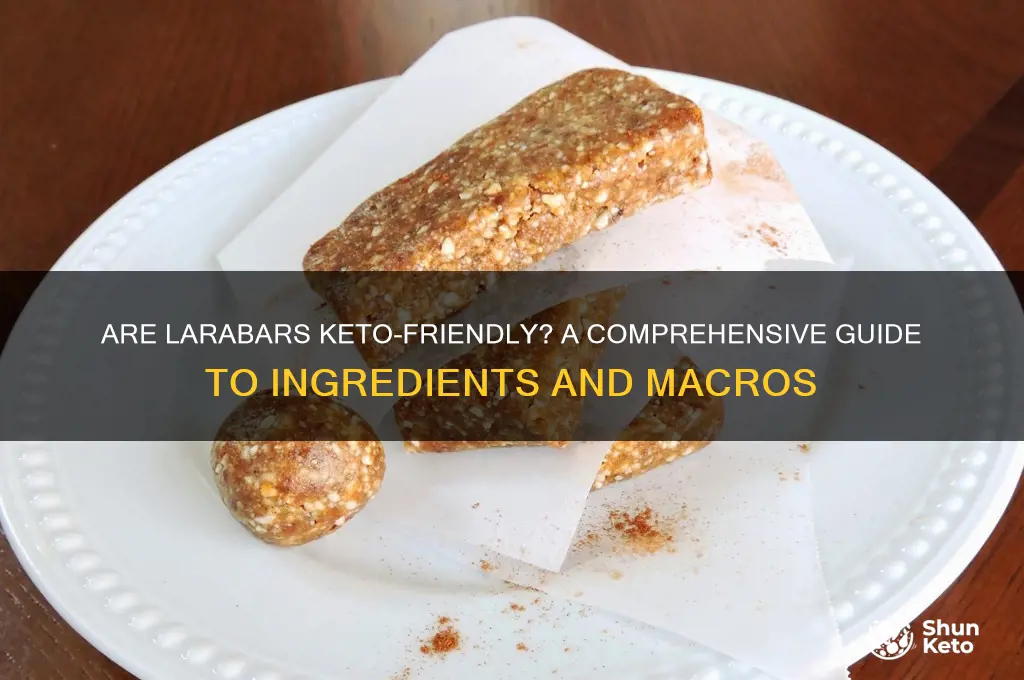 are larabars keto compliant