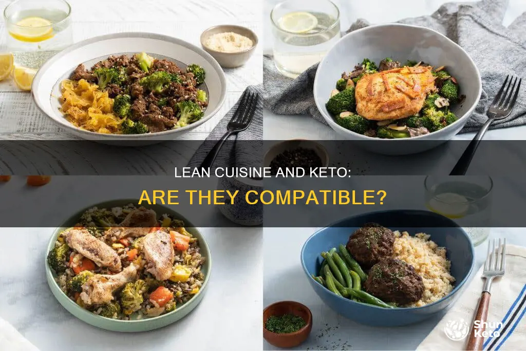 are lean cuisine meals on keto