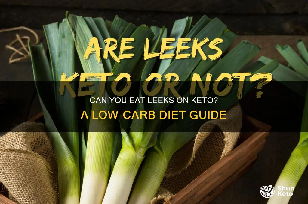 are leeks allowed on keto diet