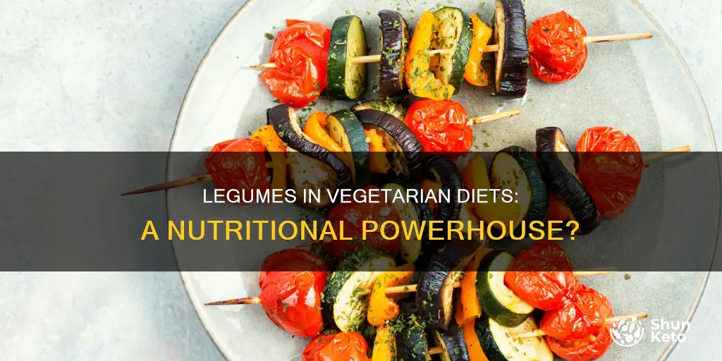 are legumes used in vegitarian diets