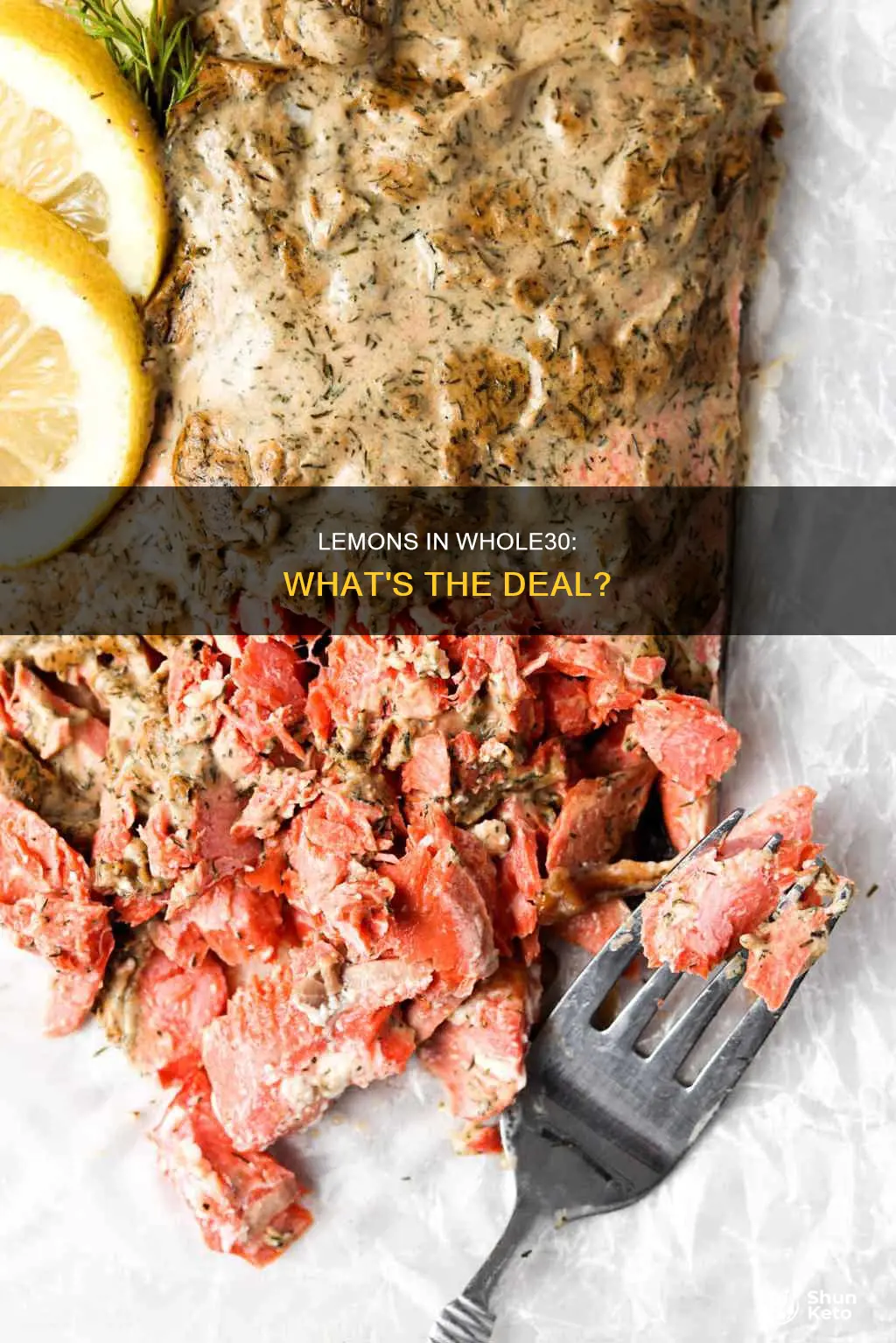 are lemons allowed on whole 30 diet