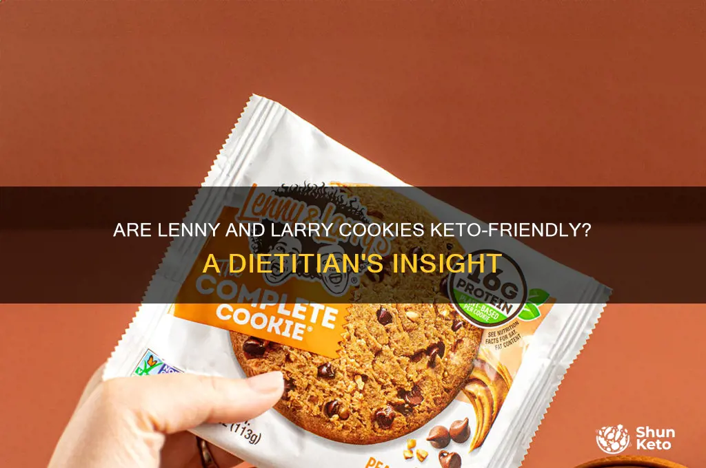 are lenny and larry cookies keto