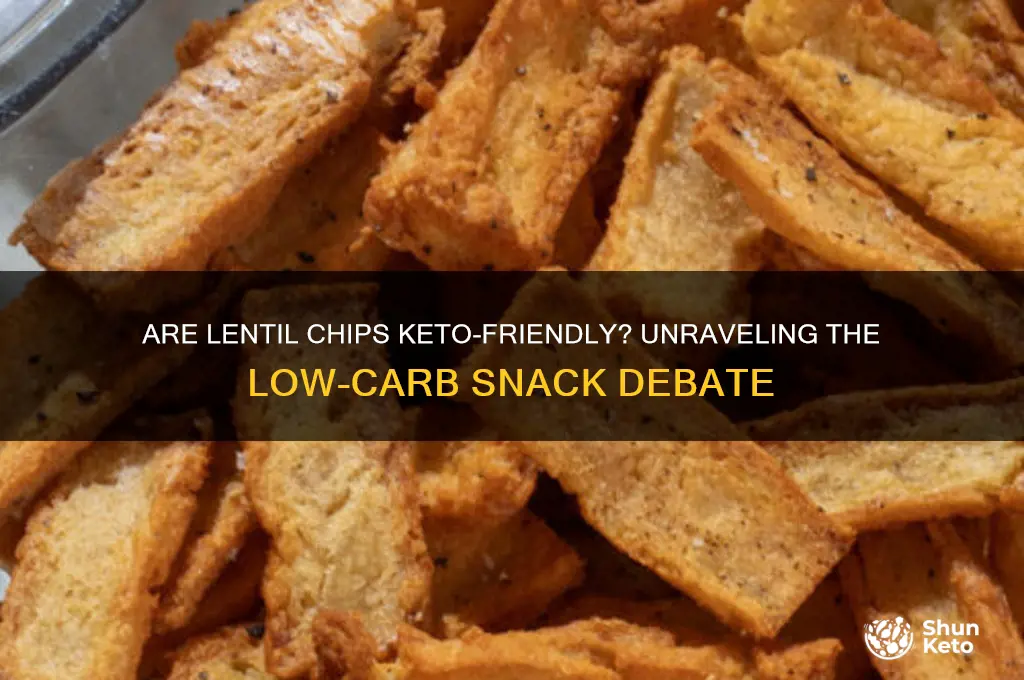 are lentil chips keto