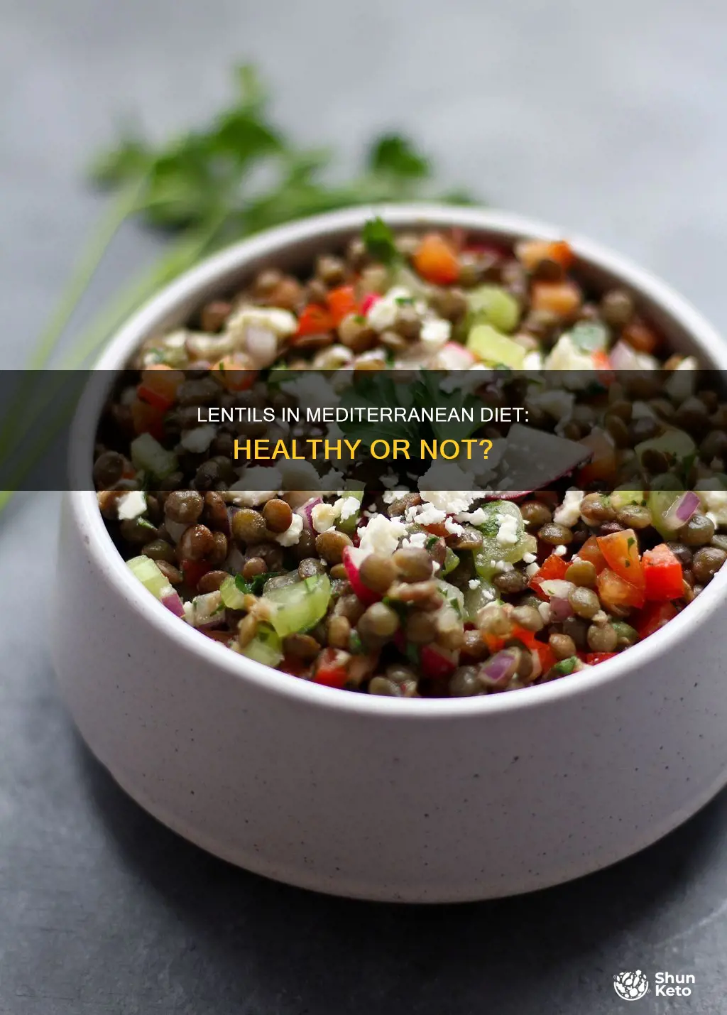 are lentils on mediterranean diet