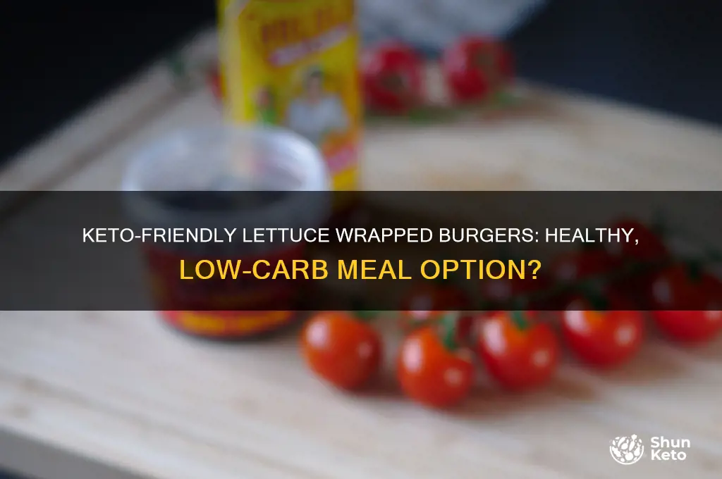 are lettuce wrapped burgers keto