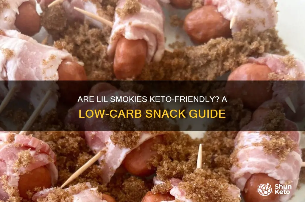 are lil smokies keto