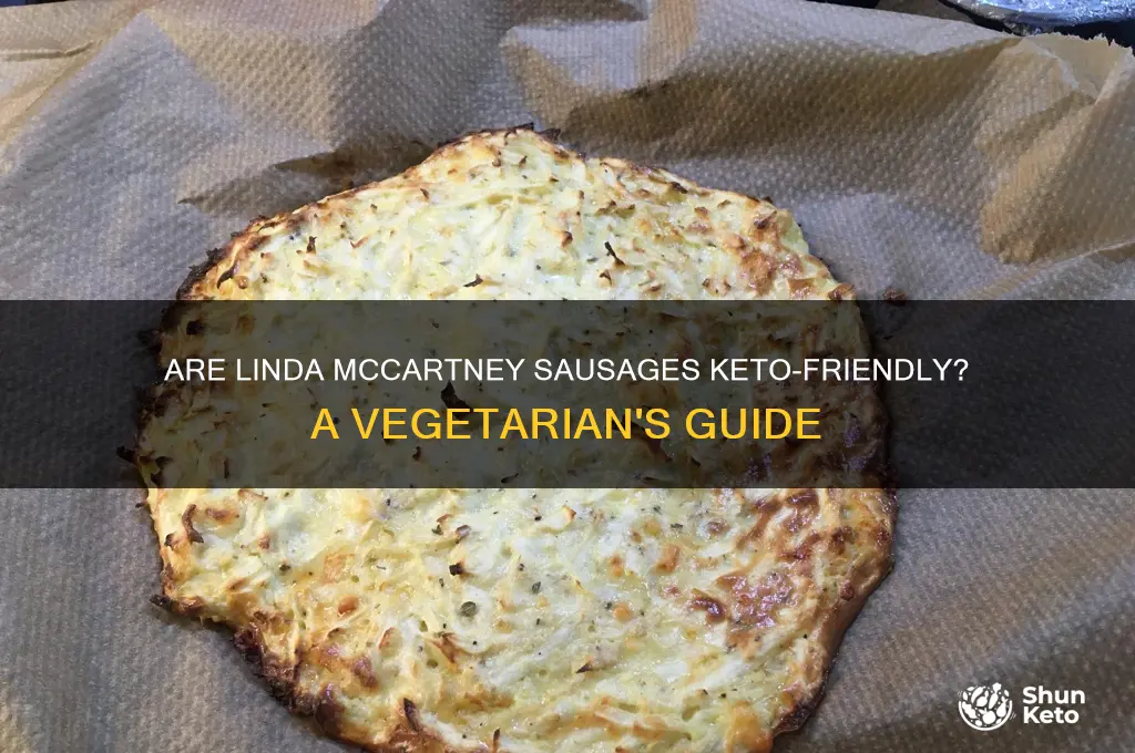 are linda mccartney sausages keto