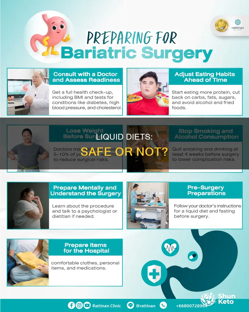 are liquid diets safe