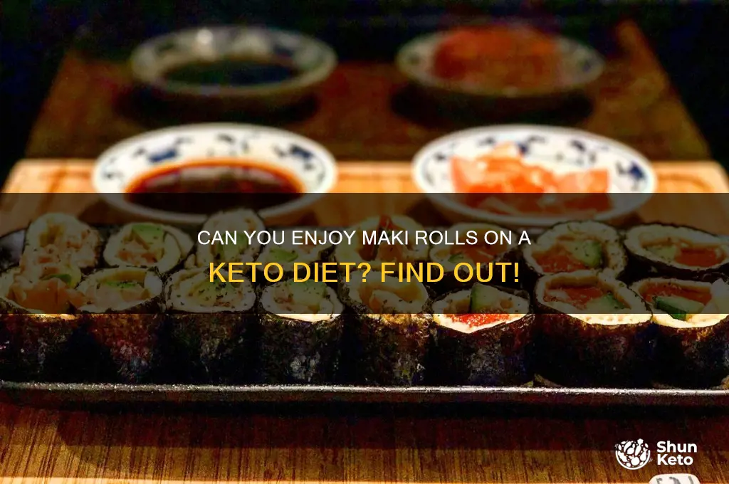 are maki rolls keto
