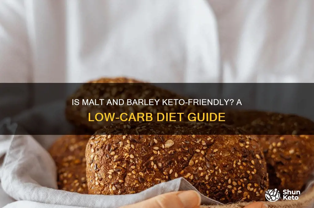 are malt and barley keto