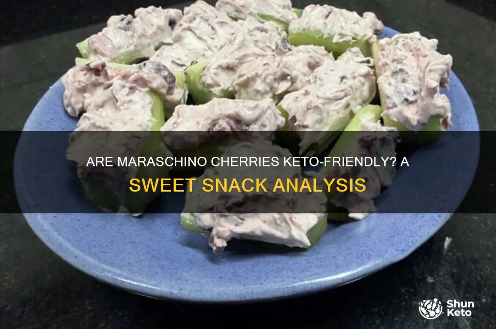 are maraschino cherries keto