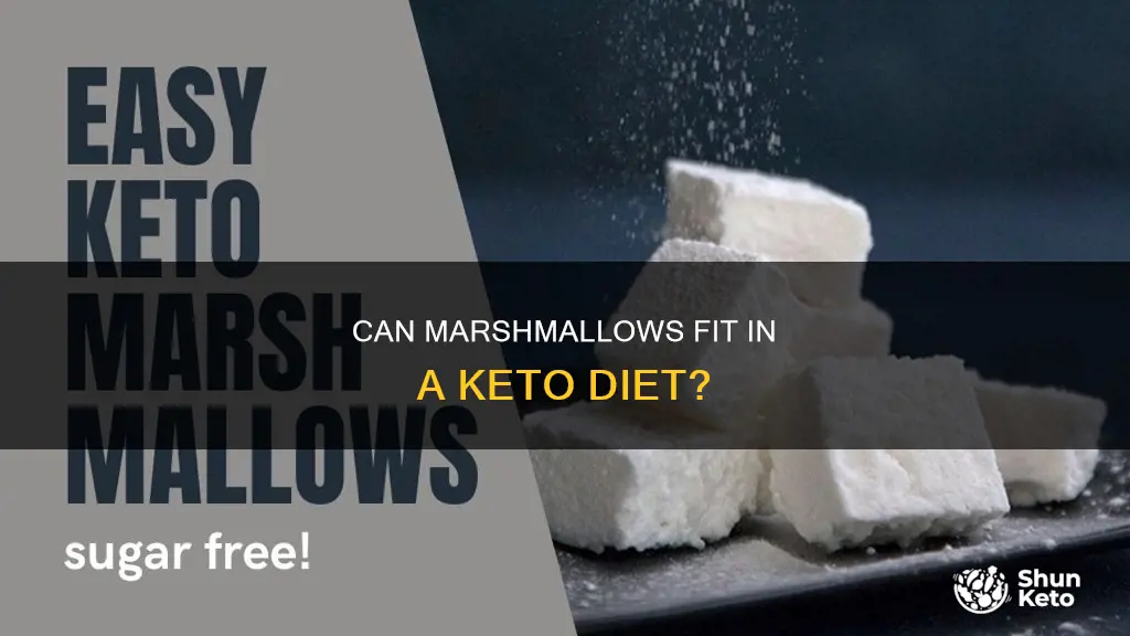 are marshmallows okay on keto