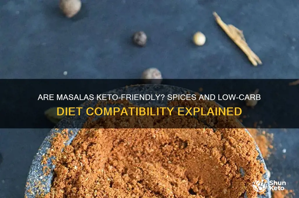 are masalas keto