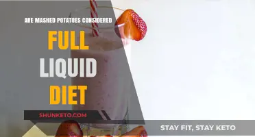 Mashed Potatoes: A Liquid Diet Food?