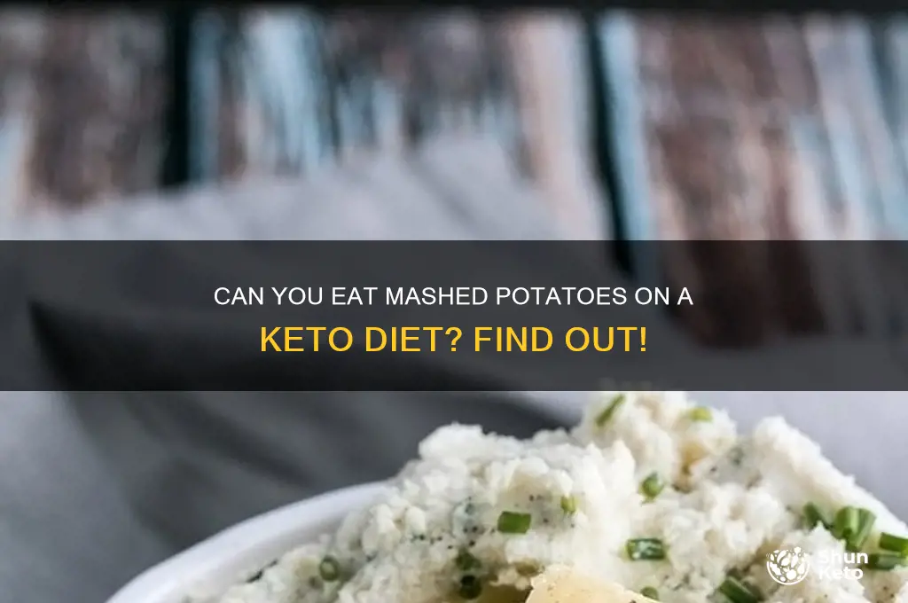 are mashed potatoes keto