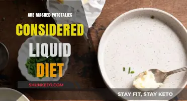 Mashed Potatoes: Liquid Diet or Not?