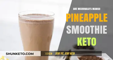 Is McDonald's Mango Pineapple Smoothie Keto-Friendly? Find Out Here