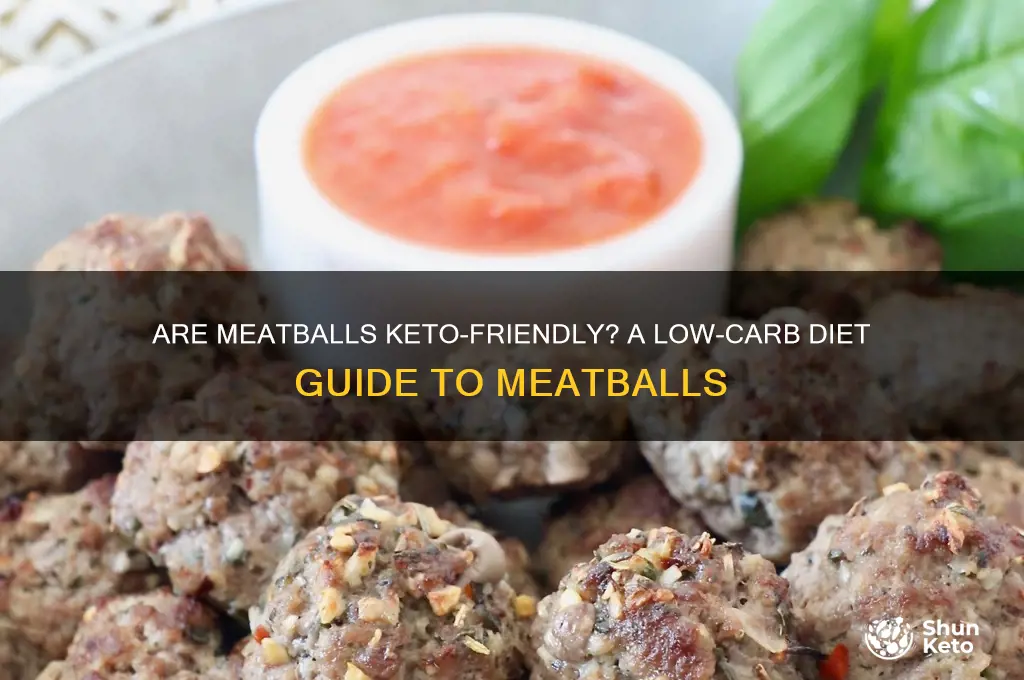 are meatballs keto