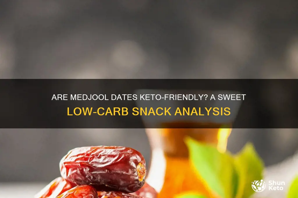 are medjool dates keto
