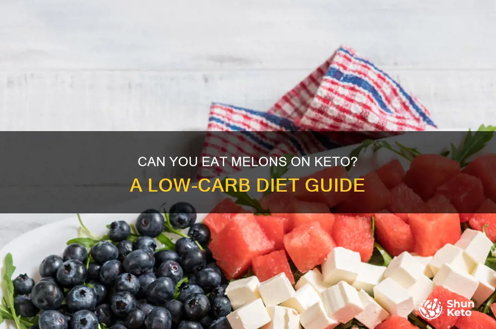 are melons allowed on keto diet