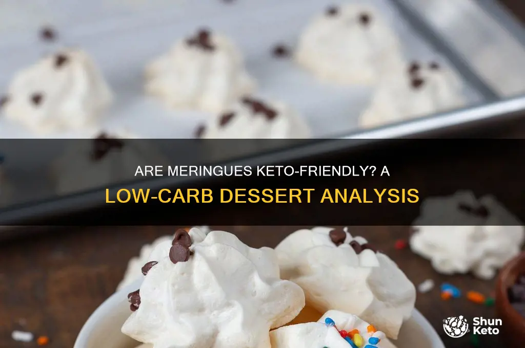 are meringues keto