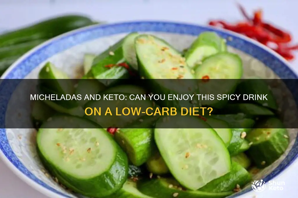 are micheladas keto