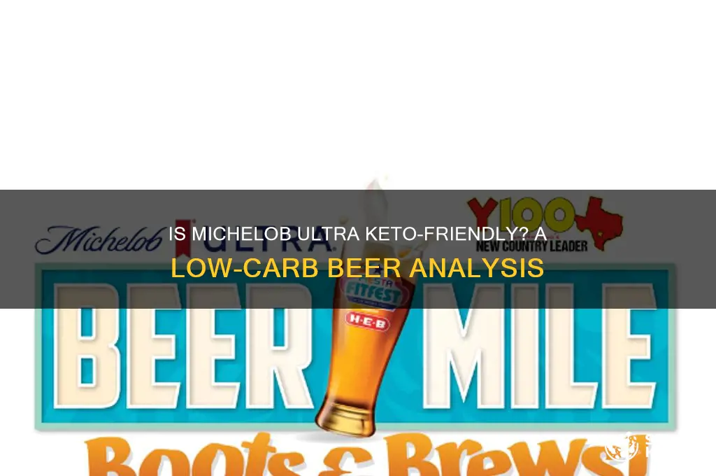 are michelob ultra keto