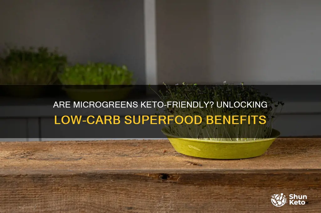 are microgreens keto
