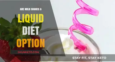Milkshakes: A Liquid Diet Option?