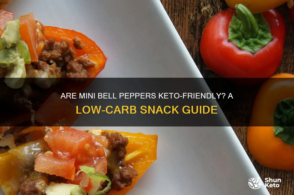 are mini bell peppers keto
