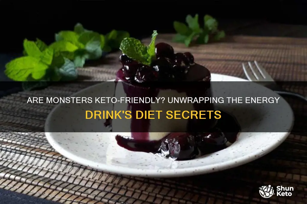 are monsters keto