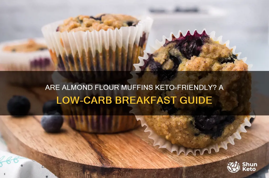 are muffins made with almond flour keto