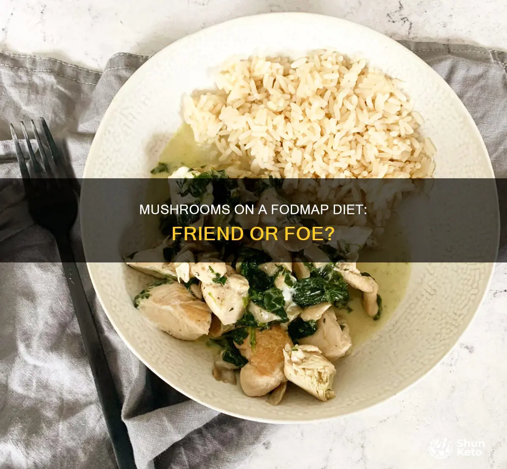 are mushrooms ok on fodmap diet