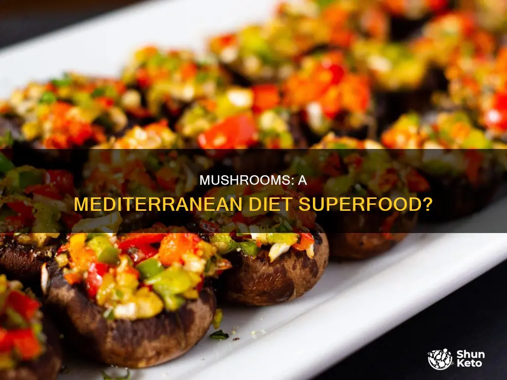 are mushrooms on mediterranean diet