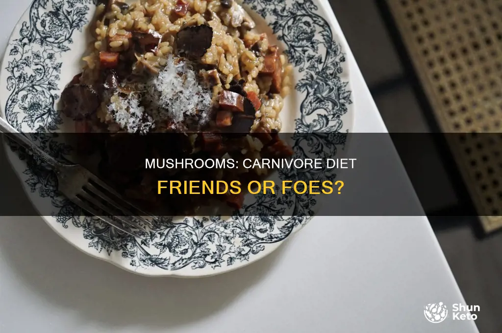 are mushrooms part of the carnivore diet