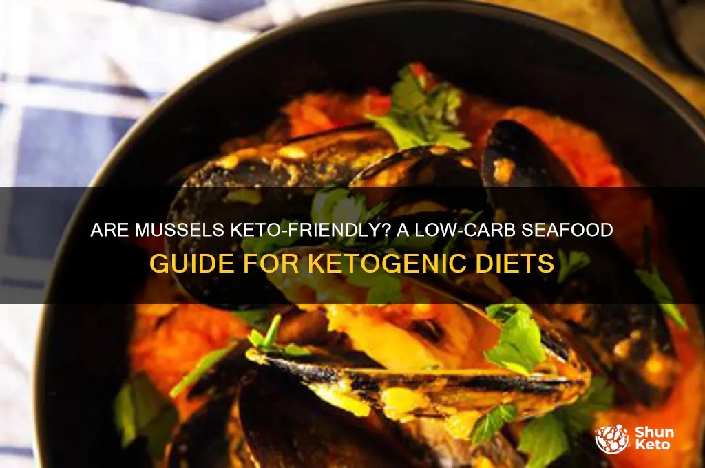 are mussles keto