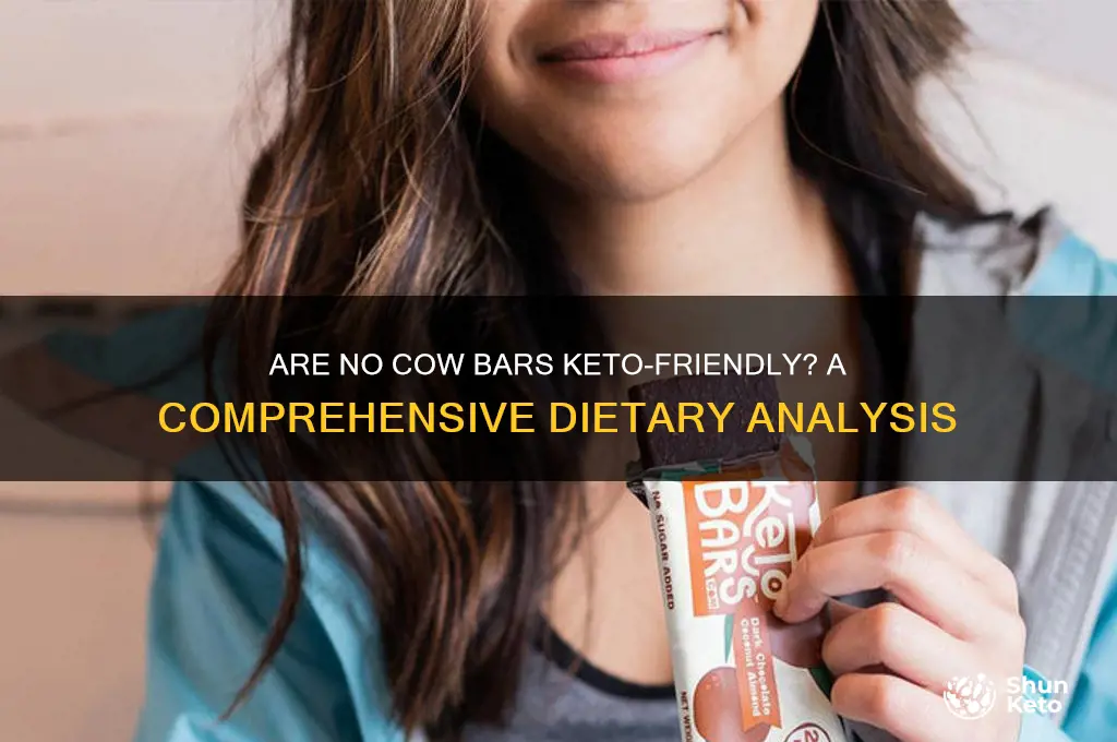 are no cow bars keto