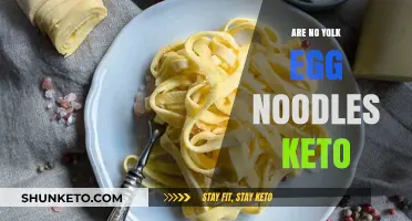 Are No Yolk Egg Noodles Keto-Friendly? A Dietary Breakdown