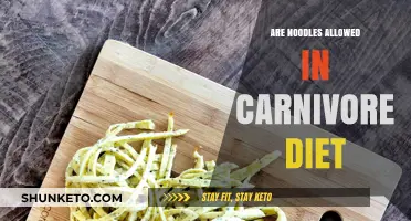 Carnivore Diet: Noodles or Not?