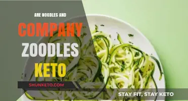 Are Noodles & Company Zoodles Keto-Friendly? A Diet Guide