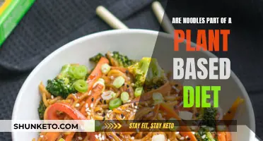 Noodles and Plant-Based Diets: A Healthy Harmony?