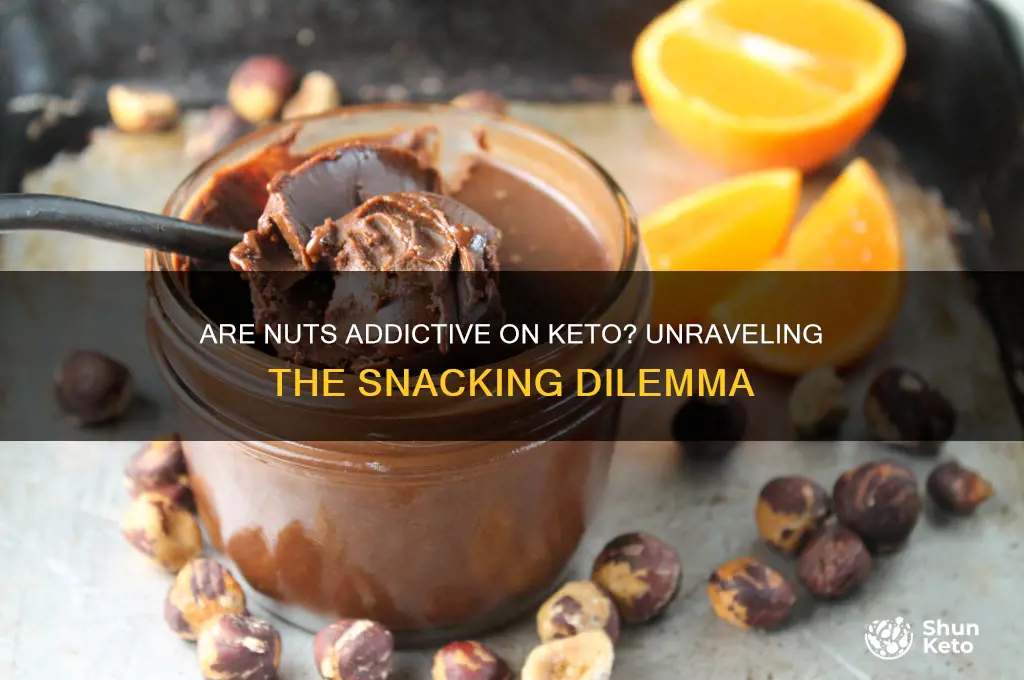 are nuts addictive keto