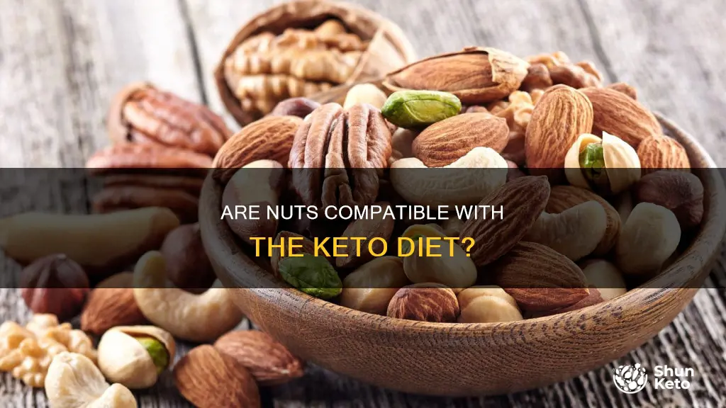 are nuts allowed on keyto diet