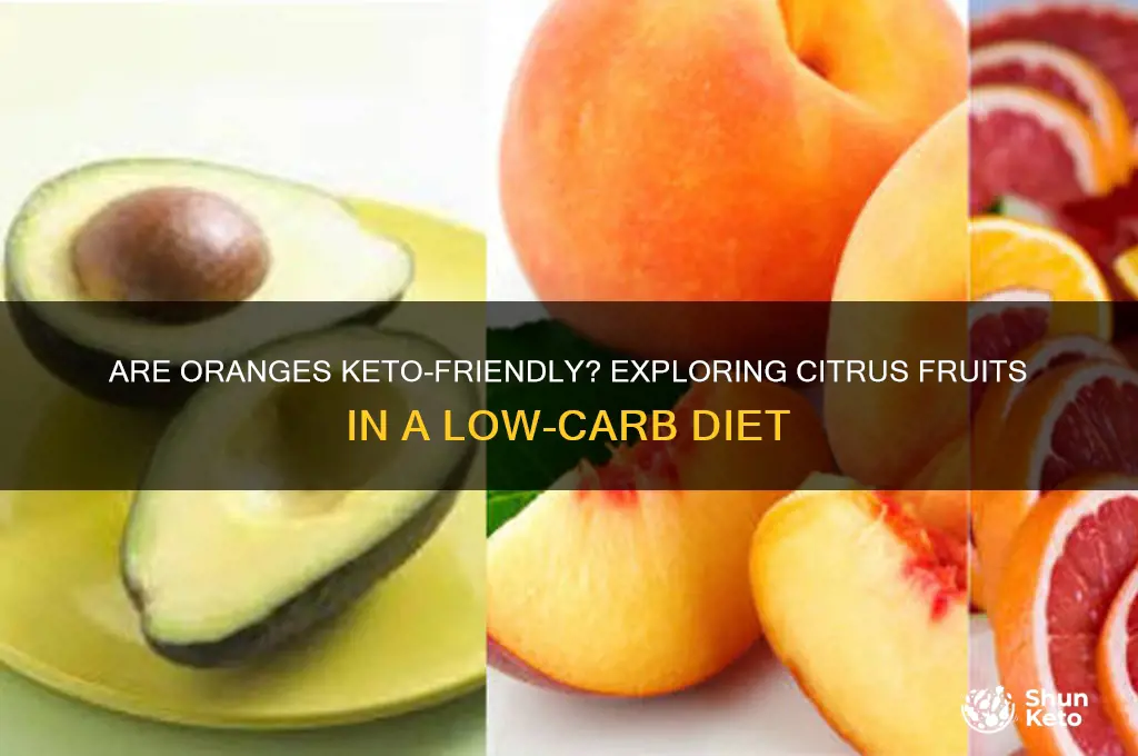 are oange keto