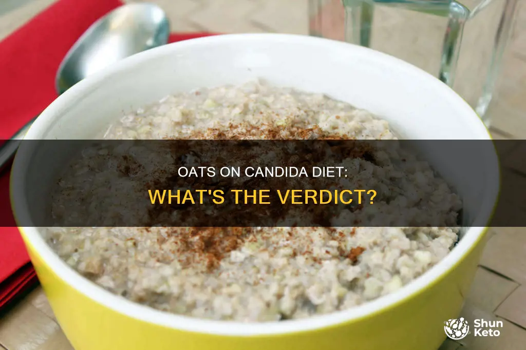 are oats allowed on candida diet