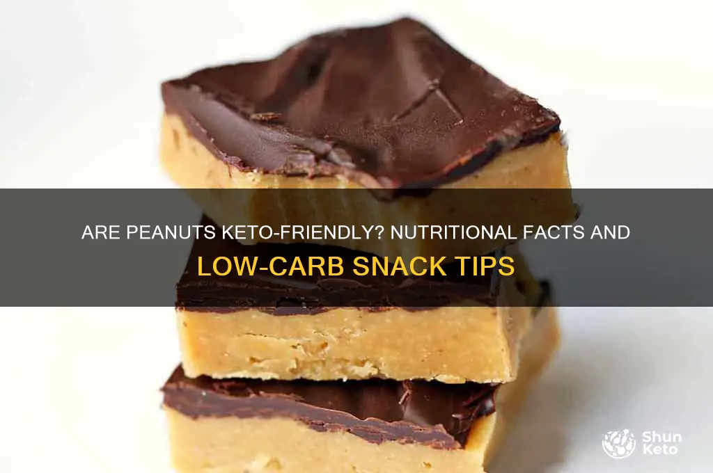 are oeanuts keto