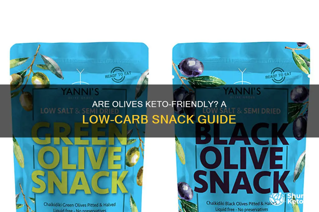 are olives keto compliant