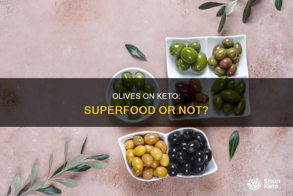 are olives keto food