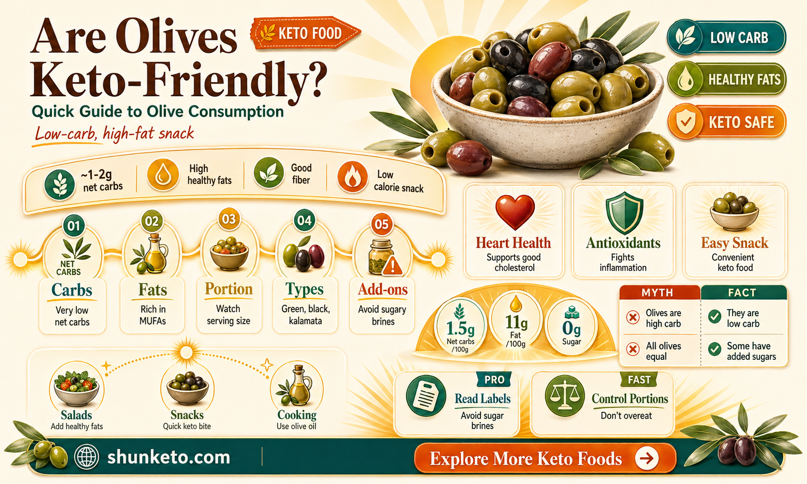 are all olives keto