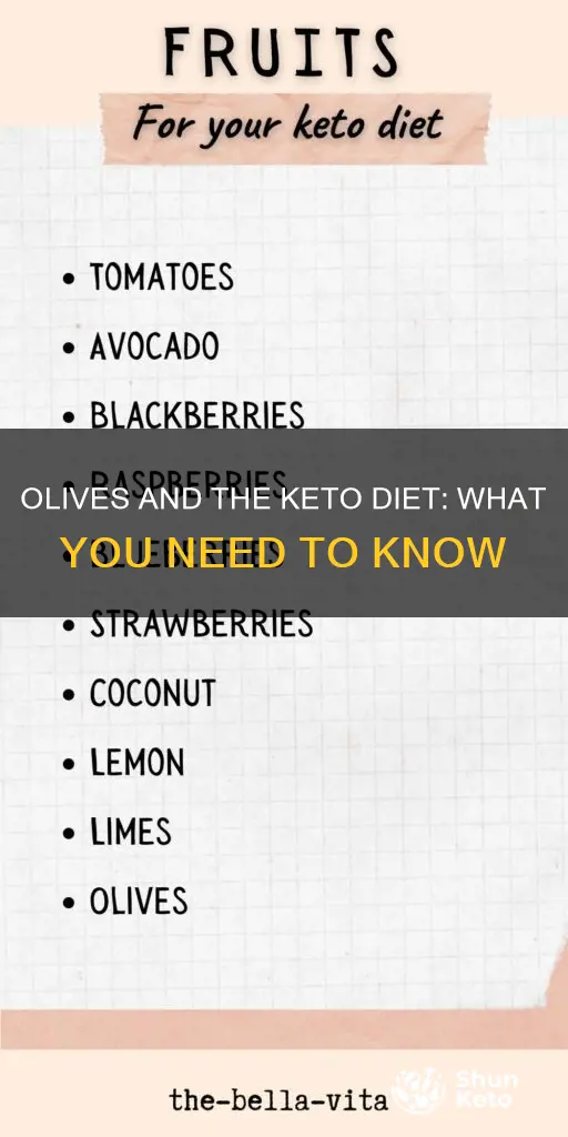 are olives ok on ketogenic diet